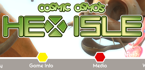 Cosmic Osmo's Hex Isle banner